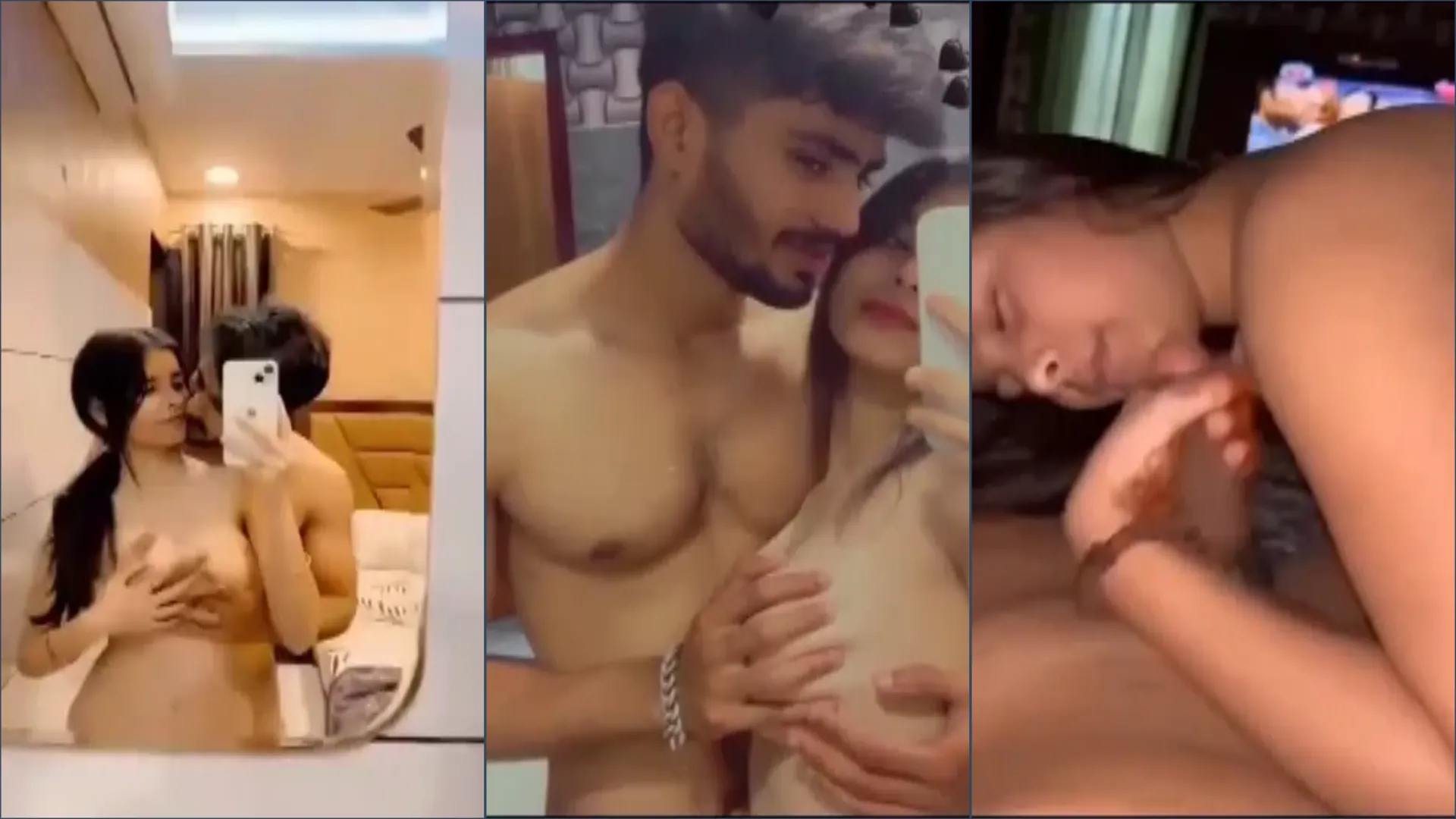 Horny Punjabi Girl Full Naked Blowjob & Hardcore Romance Sex